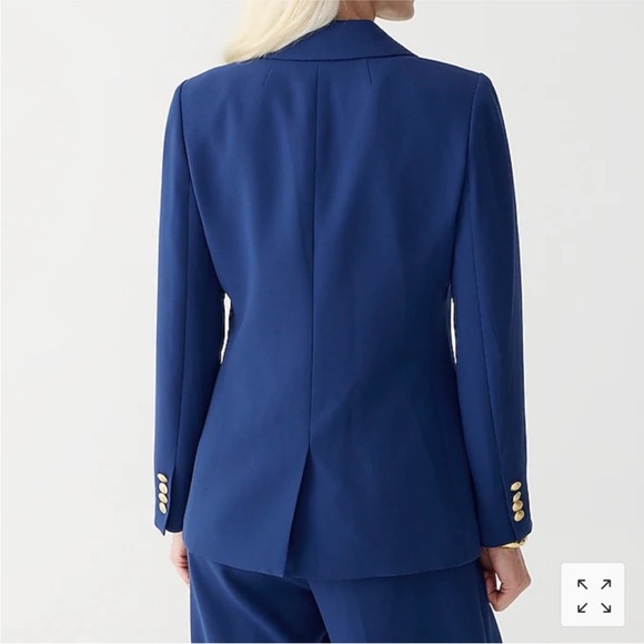 J. Crew Willa suit set in city crepe-cream - Picture 5 of 5